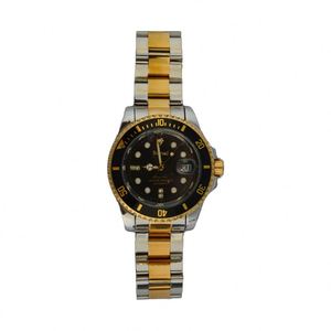 Montre-bracelet en acier inoxydable doré personnalisée à la mode pour femmes, luxe - Product Image 3