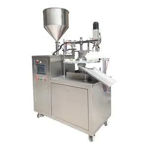Sales Of Semi-automatic Cosmetic Mascara Lip Gloss Filling And Capping Machine