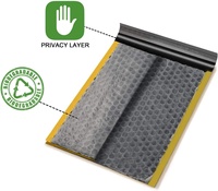 Enveloppe compostable, emballage à bulles, rembourrage biodégradable, sac à bulles pour l'expédition, pochette d'expédition