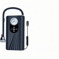 Compresseur d'air électrique portable 12V pour gonflage de pneus et surveillance de la pression des pneus