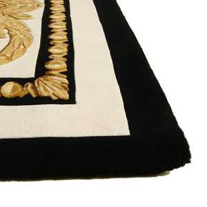 Tapis en laine tufté à la main, écologique et de qualité supérieure, tapis uni doux avec un design moderne et une base antidérapante, décoration intérieure - Product Image 2