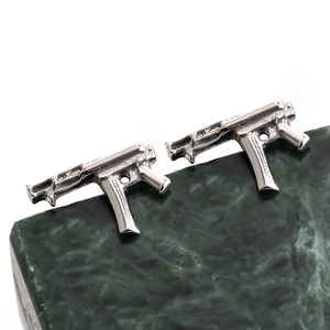 Joyería para Piercing Aurien Cool Punk <span class=keywords><strong>LA</strong></span> BLINGZ ASTM F136 Titanio SMG <span class=keywords><strong>Gun</strong></span> Piercing con Rosca Interna para el Cuerpo - Product Image 4