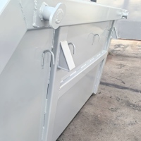 Petite mais puissante pour le recyclage, benne à ordures métallique de 3 mètres cubes - Idéale pour le recyclage des déchets