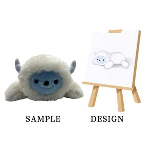 可愛い環境にやさしい葉型ぬいぐるみ鉢植え人形ソフトコットン生地デザインPP ODM - Product Image 3