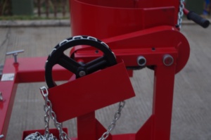 מלגזה נושא תוף dc, lifter תוף כבד עבור פלדה 205l & תופים פלסטיק, ציוד טיפול תוף מלגזה - Product Image 5