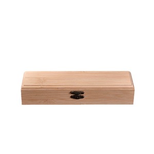 Caja de Madera para Almacenamiento de Escritorio, Caja de Regalo de Joyería de Madera Maciza, Forma Cuadrada, Embalaje General - Product Image 4