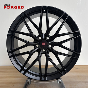 ล้อแม็กซ์ดีไซน์ใหม่สีดำด้าน ขนาด 22 นิ้ว 5x120 สำหรับรถยนต์เทสล่า โมเดล X และเรนจ์โรเวอร์ - Product Image 2