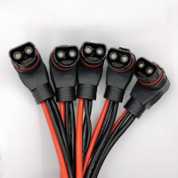 Prise mâle originale Chogori Banga100 2+5 broches 600V 100A avec câble de 50 cm 2*5AWG+5*22AWG pour véhicule électrique