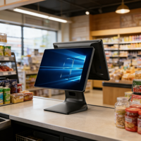 Terminal de caisse tactile tout-en-un pour restaurant, fournisseur de systèmes de point de vente Windows, machine de caisse automatique