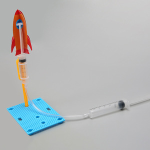 Lanzador de Cohetes Manual DIY, Juguete Educativo con Materiales de Dinámica Física para Estudiantes de <span class=keywords><strong>Primaria</strong></span> <span class=keywords><strong>y</strong></span> <span class=keywords><strong>Secundaria</strong></span> - Product Image 4