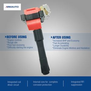 ARKAUTO BOBINE D'ALLUMAGE À Énergie Élevée 12131703359 12139066468 UF226 pour BWM 3 5 7 <span class=keywords><strong>E32</strong></span> E34 E36 E38 M50 M52 M60 2.5 2.8 3.0 4.0 - Product Image 3