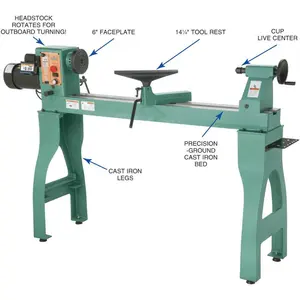 16 inch wood Lathe for woodworking machine made in china