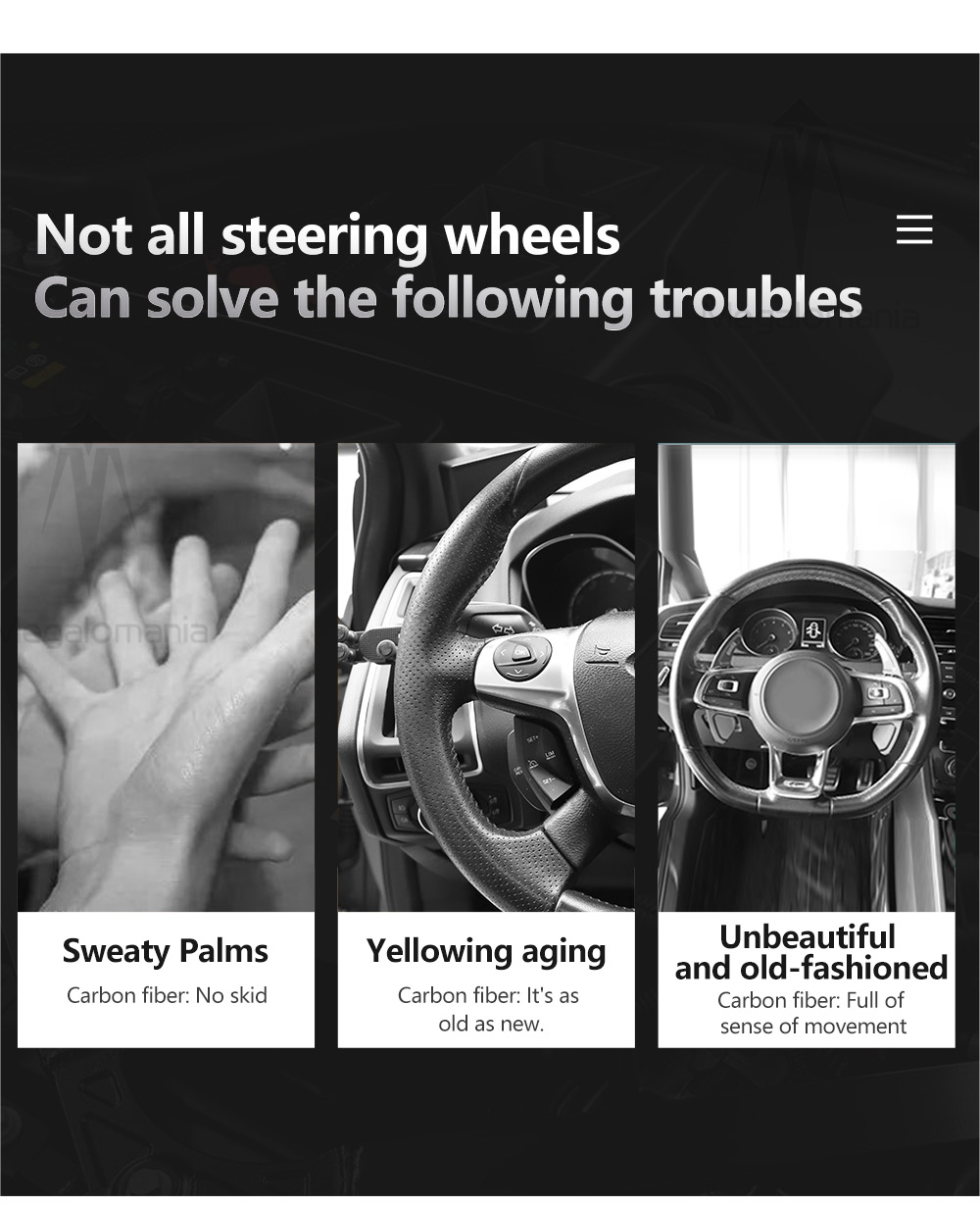 Full Leather Yok-e Steering Wheel For Tesla Model-3 Y X S 2017 2018 2019 2020 2021 2022 Custom Leather