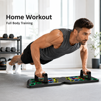 Planche d'exercice multifonctionnelle personnalisée OEM pour pompes, équipement de fitness, planche de pompes, support de pompes