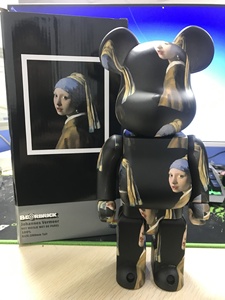 28 Cm Diy <span class=keywords><strong>Bearbrick</strong></span> figura de acción juguete 18 Cm hecho a mano Diy Sticking Drill <span class=keywords><strong>Bearbrick</strong></span> Doll - Product Image 6