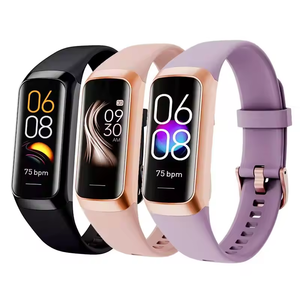 Top C60 AMOLED Pantalla a color <span class=keywords><strong>Smartband</strong></span> Ip67 Impermeable Ritmo cardíaco Monitoreo DE SALUD Deportes Smart Fitness Band Android Pulsera - Product Image 1