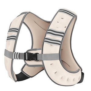 Chaleco con Peso para Hombres y Mujeres, Chaleco con 6 Pesas de Arena y Logotipo Personalizado, Chaleco con Peso para Correr, Entrenamiento y Fitness - Product Image 1