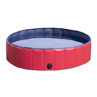 Sunshine Stevige Grote Pvc Opvouwbare Huisdieren Zwembad Voor Hond Zwemmen Zomer Cool Opblaasbare Hond Zwembaden Huisdier Speelgoed