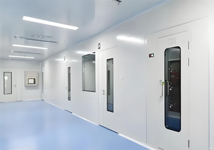 وحدة فلتر مروحة HEPA عالية الكفاءة من الفولاذ المطلي بالألومنيوم - للغرف النظيفة الصيدلانية - Product Image 6