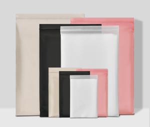 Busta con Cerniera <span class=keywords><strong>Richiudibile</strong></span> in CPE Opaco Smerigliato, Biodegradabile, Eco-Friendly, in Plastica Riciclata, per T-Shirt, Cuscini, Utensili da Cucina, Ombrelli - Product Image 3