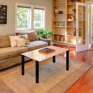 Modern Tall Office Desk Table Iron Chrome Black Breakfast Bar Worktop <b>Support</b> Furniture Leg Adjustable Hospital Use - Product Image 6