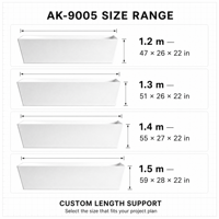 Baignoire autoportante rectangulaire moderne en surface solide blanche, avec drain, pour intérieur, hôtel, villa, appartement, 60 gal+, en promotion