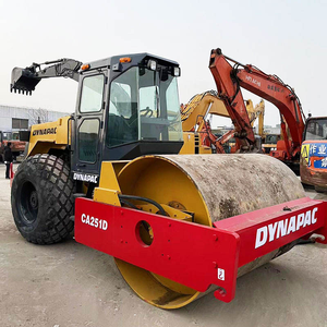 Rodillo de carretera usado Dynapac CA251D bien conservado CA25D CA251D CA30D CA301D con funciones potentes en stock - Product Image 3