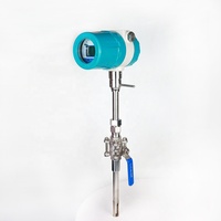 Standard Insertion DN40mm Flow Meter Compressed Air Natural Gas Flowmeter Thermal Gas Mass Flow Meter