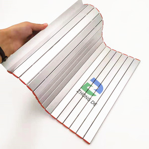 Cubierta <span class=keywords><strong>de</strong></span> delantal <span class=keywords><strong>de</strong></span> aluminio <span class=keywords><strong>de</strong></span> enlace hecho a medida, cortina <span class=keywords><strong>de</strong></span> escudo a prueba <span class=keywords><strong>de</strong></span> polvo - Product Image 1