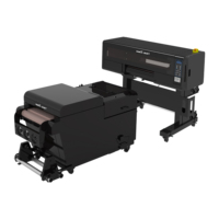 Ukuran A2 42cm cetak lebar INKGIANT pencetak DTF dengan 2 epson I3200 Printhead untuk semua jenis kain pencetakan biaya efektif