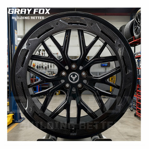ล้อแม็กซ์ GRAYFOX รุ่นยอดนิยม ขนาด 18 19 20 22 นิ้ว 5x114.3 5x120 5x130 สำหรับรถ McLaren สีทอง คาร์บอนไฟเบอร์ สำหรับรถยนต์นั่งส่วนบุคคล - Product Image 2