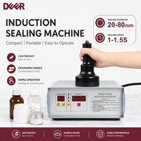 Scelleuse à induction manuelle F200, machine de scellement portable pour contenants en plastique