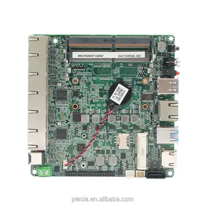 Factory Direct Max 64GB RAM 6*LAN 2.5G i225 1*COM RS232/485 8*USB Embedded Motherboard for Industrial Control