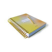 Carnet de Notes à Spirale Personnalisé avec Impression, Journal, Agenda Quotidien Hebdomadaire Mensuel, Organiseur, Planificateur avec Stylo