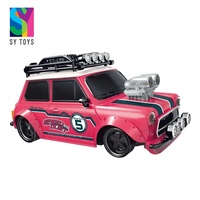 Mobil RC Balap Old School SY Kendaraan Mini Beroda Rantai Kendali Jarak Jauh
