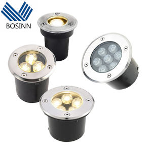 Galería Luces de tierra Bajo voltaje Seguro Cubierta empotrada Lámpara <span class=keywords><strong>enterrada</strong></span> Fuente de cilindro Lámparas subterráneas impermeables - Product Image 3