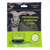 Accessoires de raquette de Badminton Corde en nylon 0.75mm Crist Composite Fiber Corde de raquette de Badminton 20-28lbs Accessoires authentiques