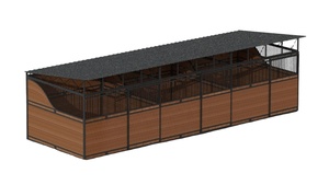 Puerta Corredera/Abatible Portátil Prefabricada de Bambú <span class=keywords><strong>para</strong></span> Caballos, Duradera, Fácil Instalación, Tamaño y Color Personalizables, Nueva <span class=keywords><strong>para</strong></span> Establos - Product Image 6