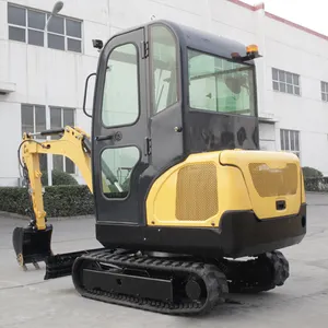 Hot Sale And Cheap Price Towable Earth Moving Machinery Kubota Engine Excavator Rubber Tracks Tractor