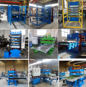 Presse de vulcanisation pour dalles de caoutchouc de gym / Vulcaniseur de plaques de caoutchouc EPDM / Machine de fabrication de briques en caoutchouc - Prix - Product Image 5