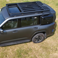 Barres de toit en aluminium de qualité supérieure avec échelle latérale et boîte latérale pour Haval H9 2024-2025