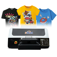 Printer DTG UV Flatbed Industri Ukuran A3 untuk Kaos, Sepatu, Tas Kanvas