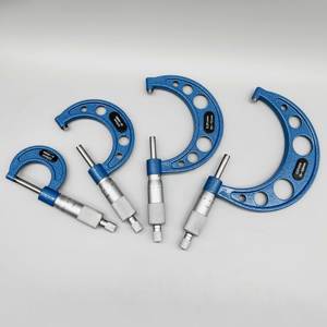 Set di micrometri esterni di tipo rotondo imperiale da 0.01mm 0-100mm 0-4 \" - Product Image 4