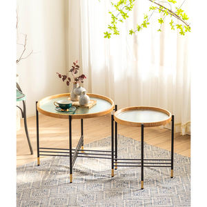 Light Luxury Home Round Coffee <strong>Table</strong> Simple Corner <strong>Table</strong> Living Room <strong>Small</strong> <strong>Side</strong> <strong>Table</strong> - Product Image 4