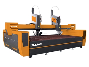 Découpeuse à jet d'eau CNC 3 axes 5 axes pour incrustations de médaillons en pierre, dalles de marbre et de céramique - Product Image 3