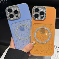 Étui magnétique sans fil scintillant pour Oppo Find X9 ultra, Samsung S25 ultra, Mote EDGE60