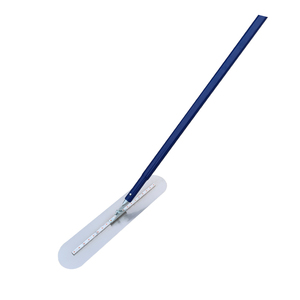 Industrial Concrete Trowel Carbon Steel Walking Trowel for Concrete Finishing OEM Customizable With 2pcs of Swaged Handles - Product Image 1