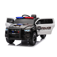 Mobil Polisi Anak-anak Super Truck Penyelamat Kebakaran RAM 1500 RHO Berlisensi, Mobil Mainan Listrik Anak-anak dengan Baterai 24V dan Remote Control