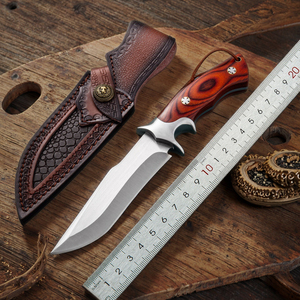 Coltelli a Lama Fissa <span class=keywords><strong>da</strong></span> Caccia nella Giungla, <span class=keywords><strong>Bushcraft</strong></span> e Campeggio, con Lama in M390 e Manico in Legno, Supporto Personalizzato e Vendita all'Ingrosso - Product Image 1