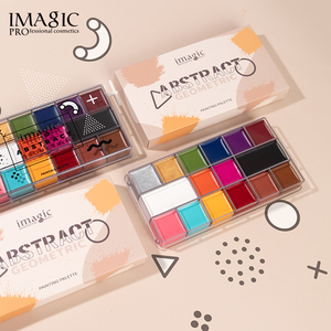 IMAGIC Vegan 16 Visage Corps Peinture En Gros Visage Flash Tatouage Art Halloween Fête Maquillage Beauté Peinture Palette Kit - Product Image 5